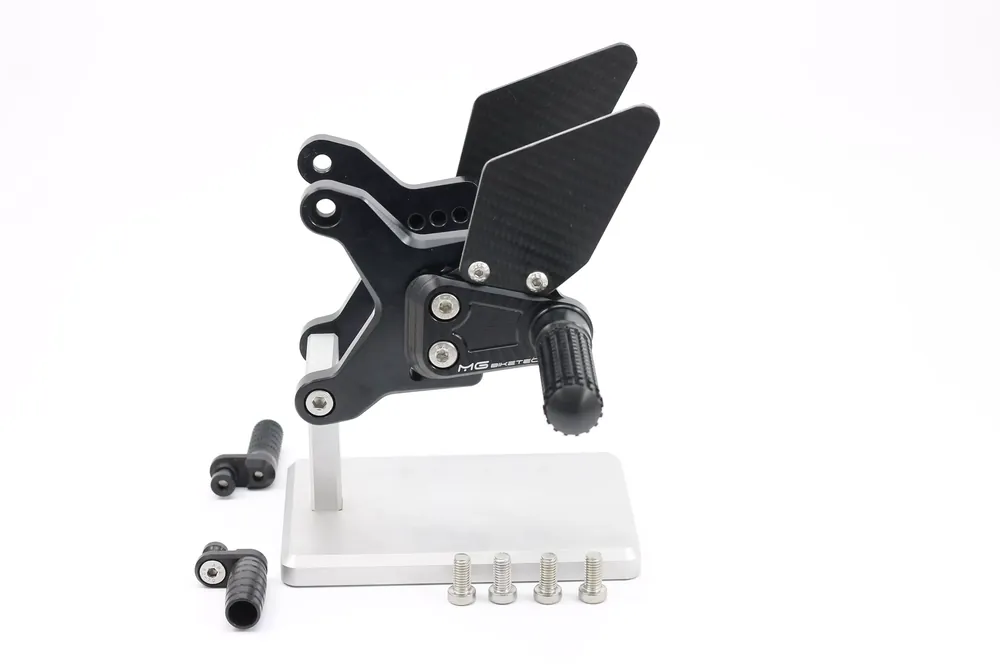MG Biketec Fußrastenanlage passend für MV Agusta F4 1000 RR ab 2011 Sichere Zahlung