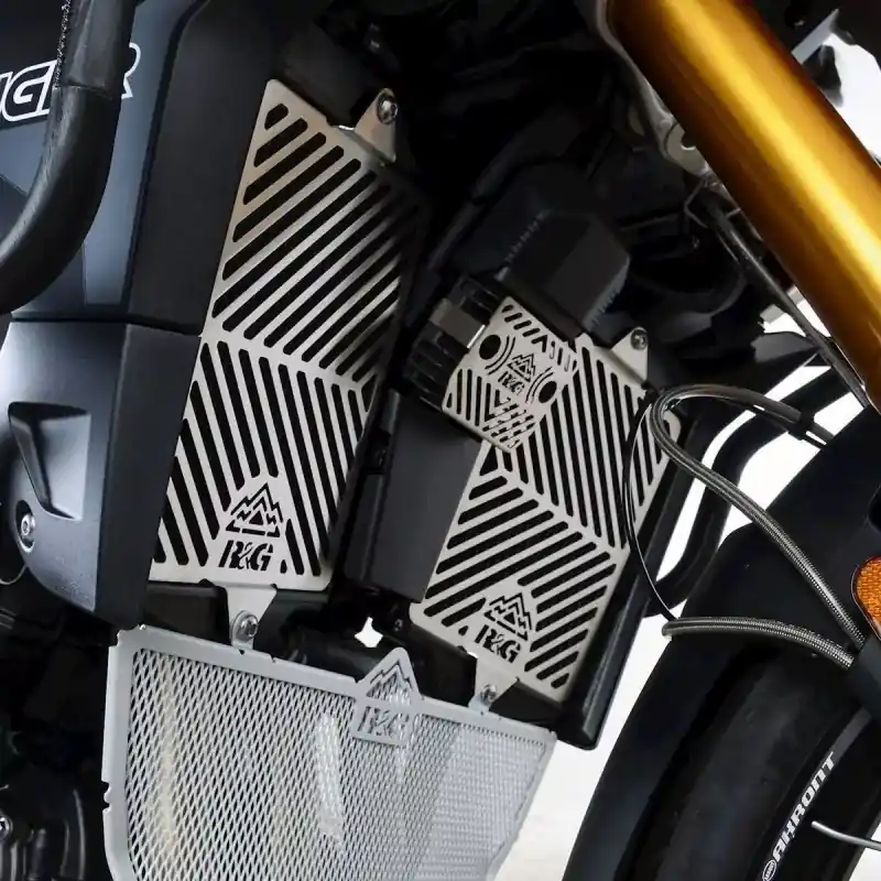 R&G Kühlergitter 3er Set Edelstahl passend für Triumph Tiger 900 & 850 Schneller Versand