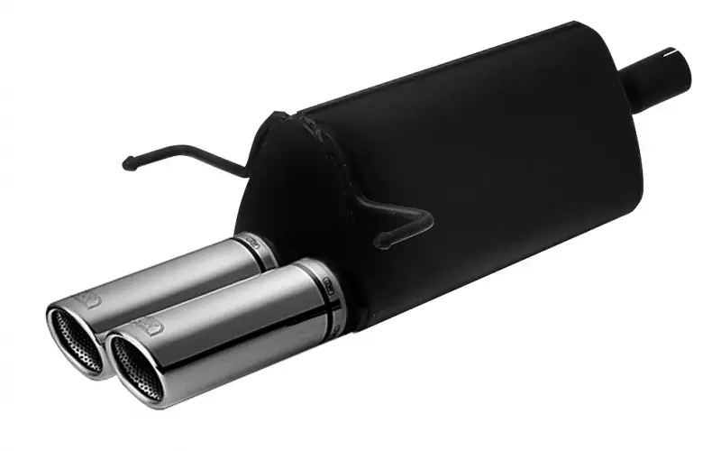 Kracherpreis Ulter Sportauspuff passend für Opel Astra H Hatchback 2004-2009 – 2 Endrohre rund Ø70