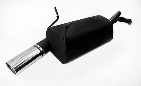 Ulter Sportauspuff passend für Renault Megane Scenic 1995-2002 – oval 120×80 Garantierte Lieferung