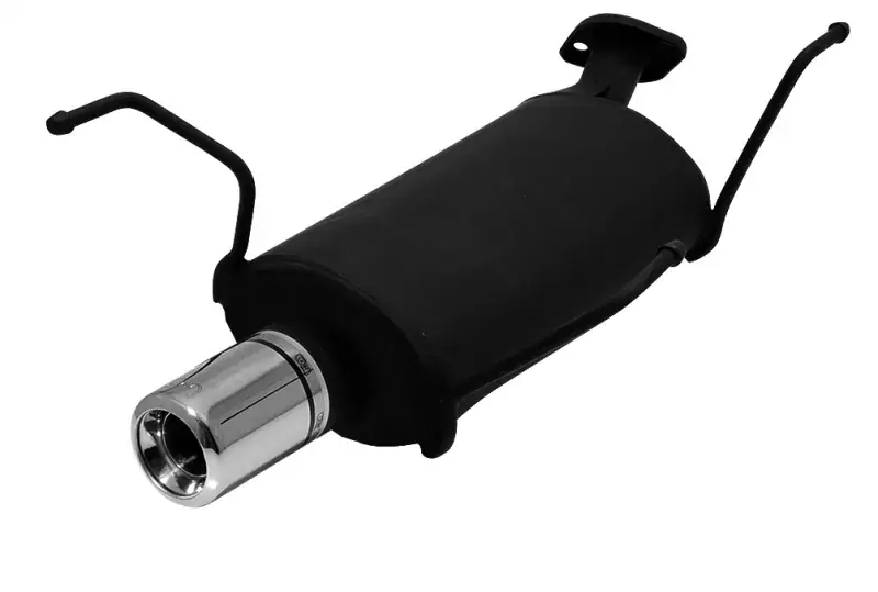 Ulter Sportendschalldämpfer passend für Nissan Almera typ N16 Hatchback 2000-2006 – 1 Endrohr rund Ø80 Direkt Vom Hersteller