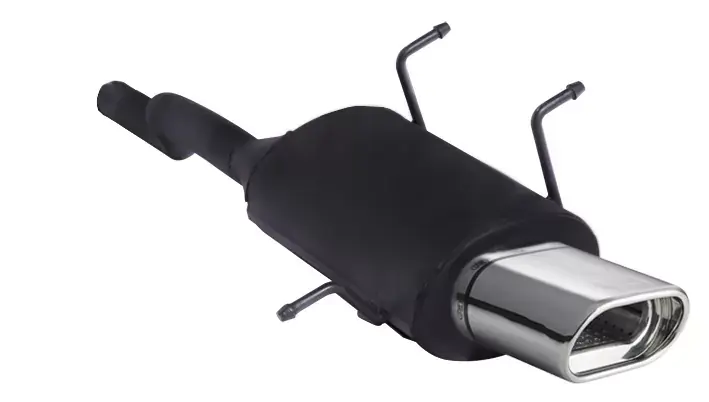 Neuheit Ulter Sportauspuff passend für Suzuki Swift II Hatchback 1989-2005 – Oval 145×75