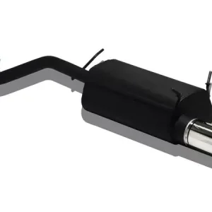 Direkt Vom Hersteller Ulter Sportauspuff passend für Renault Megane COACH/COUPE 1995-2002 – 1 Endrohr rund Ø100