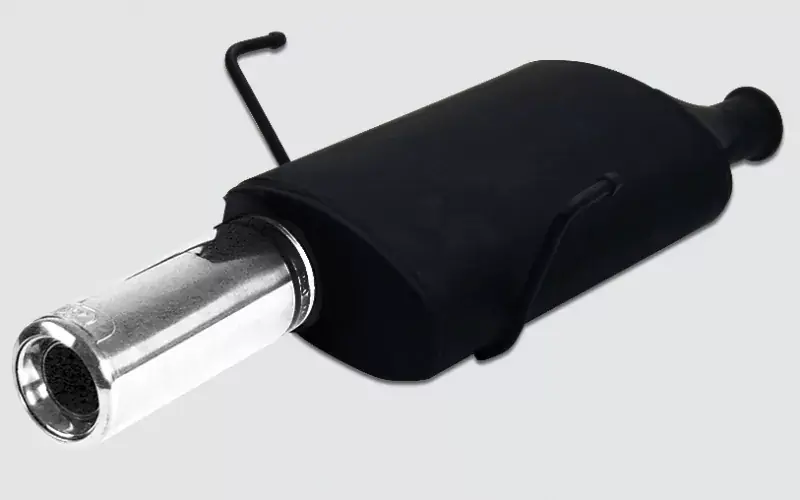 Ulter Sportauspuff passend für Peugeot 406 Sedan 1995-2003 – 1 Endrohr rund Ø80 Highlight