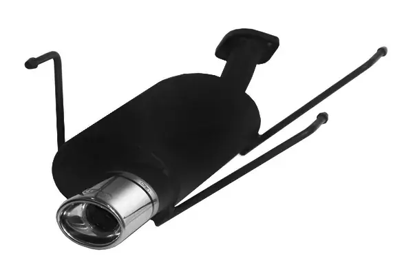 Ulter Sportendschalldämpfer passend für Nissan Almera typ N15 1995-2000 – Oval 95×65 Ausverkauf