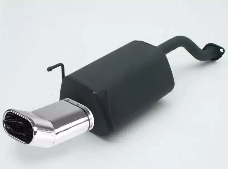 Ulter Sportauspuff passend für Honda CRX Del Sol 1992-1998 1 Endrohr oval 145×75 Günstig