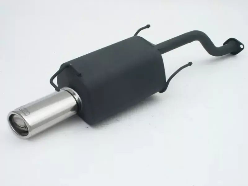 Markenprodukt Ulter Sportendschalldämpfer passend für Honda Civic VI Hatchback 5d – Oval 95×65
