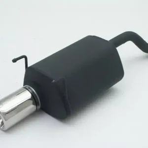 Direktkauf Ulter Sportendschalldämpfer passend für Honda Civic VI Hatchback 1996-2001 – 1 Endrohr rund Ø100
