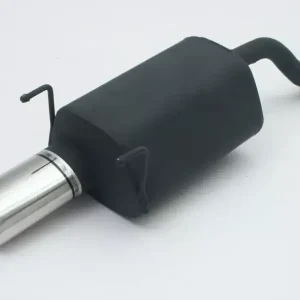 Echt Ulter Sportauspuff passend für Honda Civic V Hatchback 1992-1996 mit ovalem Endrohr 145×75