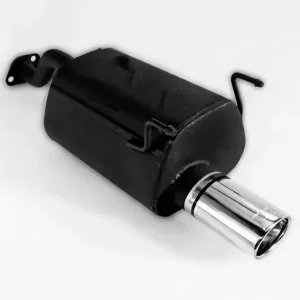 Garantierte Lieferung Ulter Sport Sportendschalldämpfer passend für Honda Civic VI Hatchback 1996-2001 1 Endrohr oval 95×65