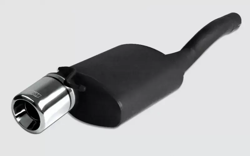 Ulter Sportauspuff passend für Ford Focus I Hatchback 1998-2004 – 1 Endrohr rund Ø100 Zertifiziert