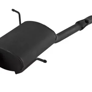 Echt Ulter Sportauspuff passend für BMW E36 316i compact 1994-2000 – 1 Endrohr rund Ø100