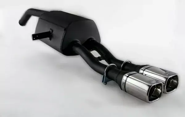 Ulter Sportauspuff passend für Renault Megane III COMBI 2008-2012 – 2 rechteckige Endrohre 80×65 Top-Seller
