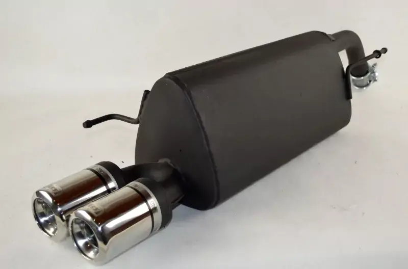 Günstig Ulter Sportauspuff mit 1 Endrohr oval 167×60 passend für Fiat Grande Punto 2005-2009