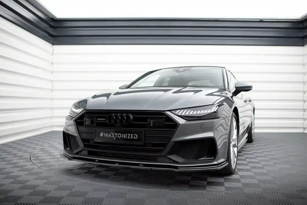 Front Ansatz V.2 passend für Audi A7 S-Line C8 / S7 C8 / C8 Facelift / S7 Facelift Preis Gesenkt