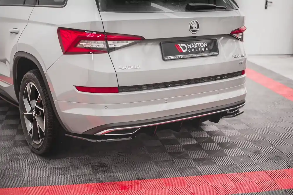 Heck Ansatz Flaps Diffusor passend für Skoda Kodiaq Mk1 / Mk1 Facelift Mega-Angebot