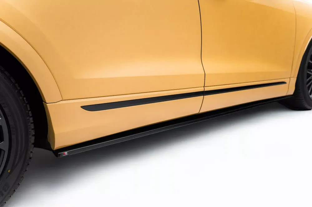 Preisknaller Seitenschweller Ansatz passend für Audi Q8 S-line / SQ8 Mk1 Facelift