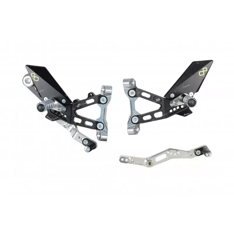 Super-Preis Lightech Fußrastenanlage passend für BMW S 1000 RR / M1000 RR