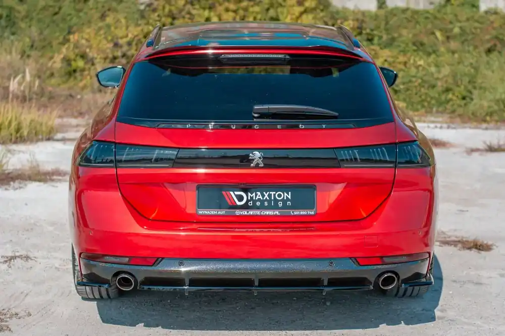 Heckansatz mit vertikalem Balken passend für Peugeot 508 Mk2 (2018–2023) Direkt Vom Hersteller