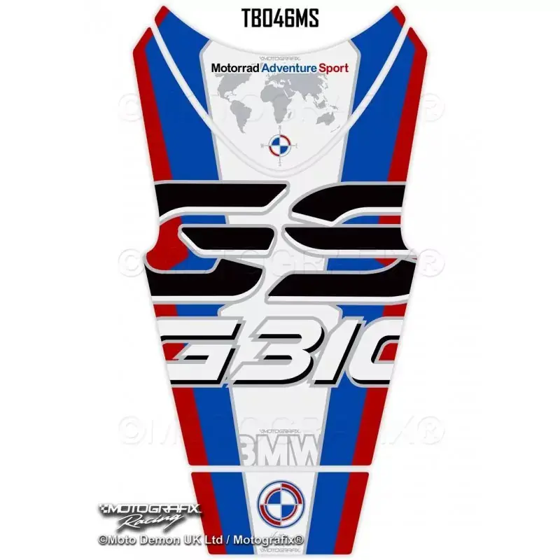 Motografix 3D Gel Tank Pad TB046MS passend für BMW G 310 GS Abverkauf