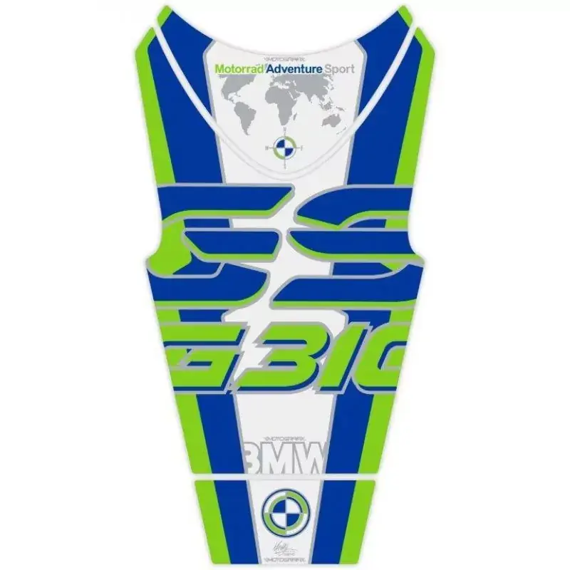 Markenprodukt Motografix 3D Gel Tank Pad TB046BG passend für BMW G 310 GS