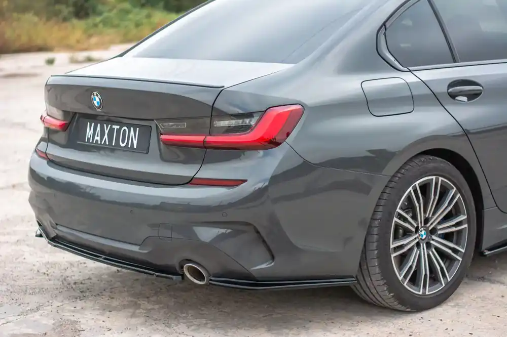 Highlight Heck Ansatz Flaps Diffusor passend für BMW 3er M-Paket G20