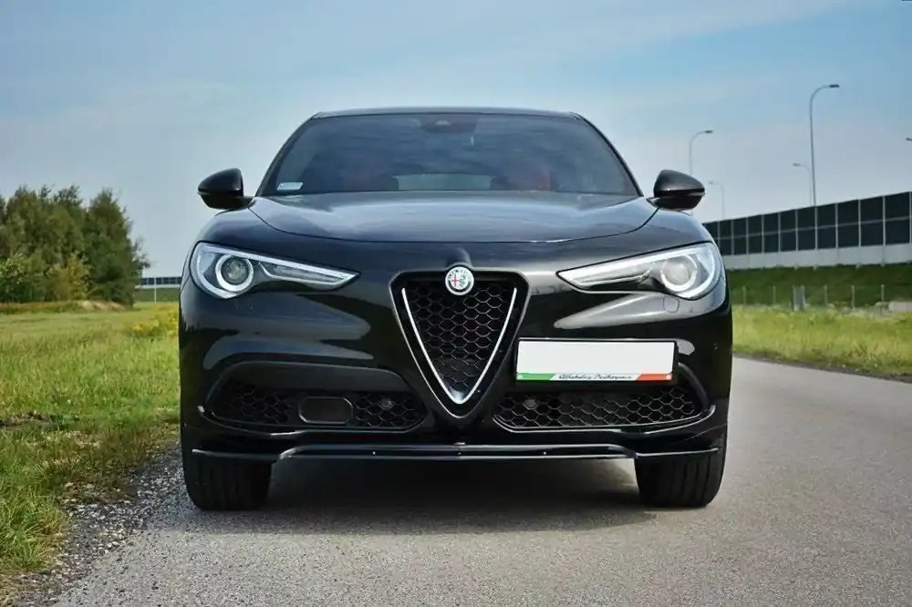 Front Ansatz V.2 passend für Alfa Romeo Stelvio Mk1 Nur Für Kurze Zeit