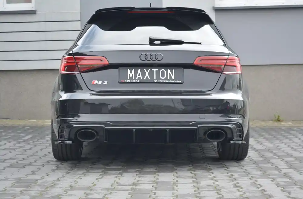 Garantierte Lieferung Diffusor Heck Ansatz passend für Audi RS3 8V FL Sportback