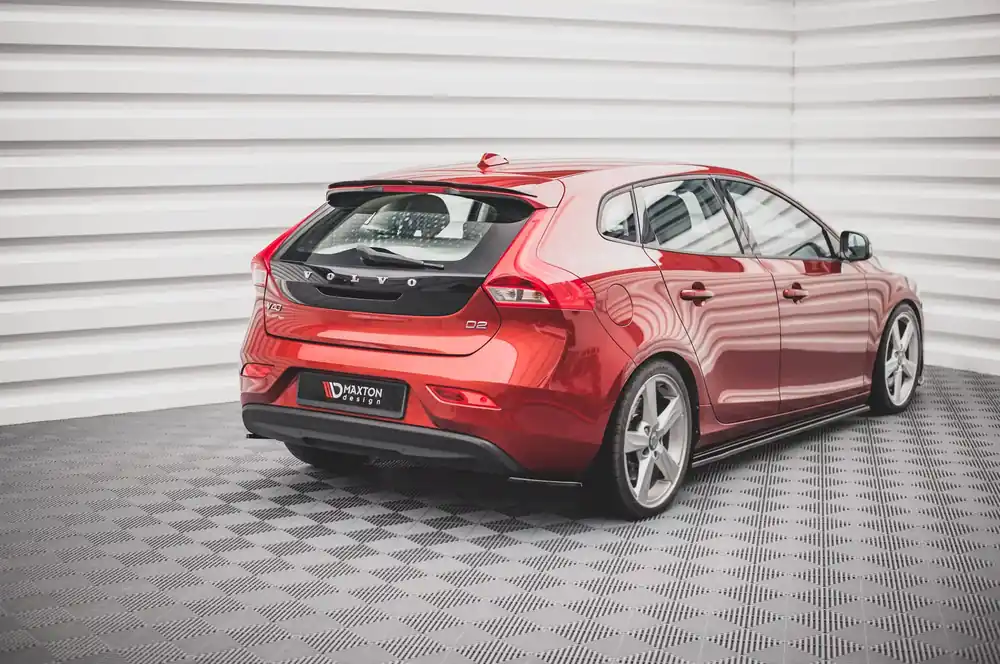 Heck Ansatz Flaps Diffusor passend für Volvo V40 Rabatt