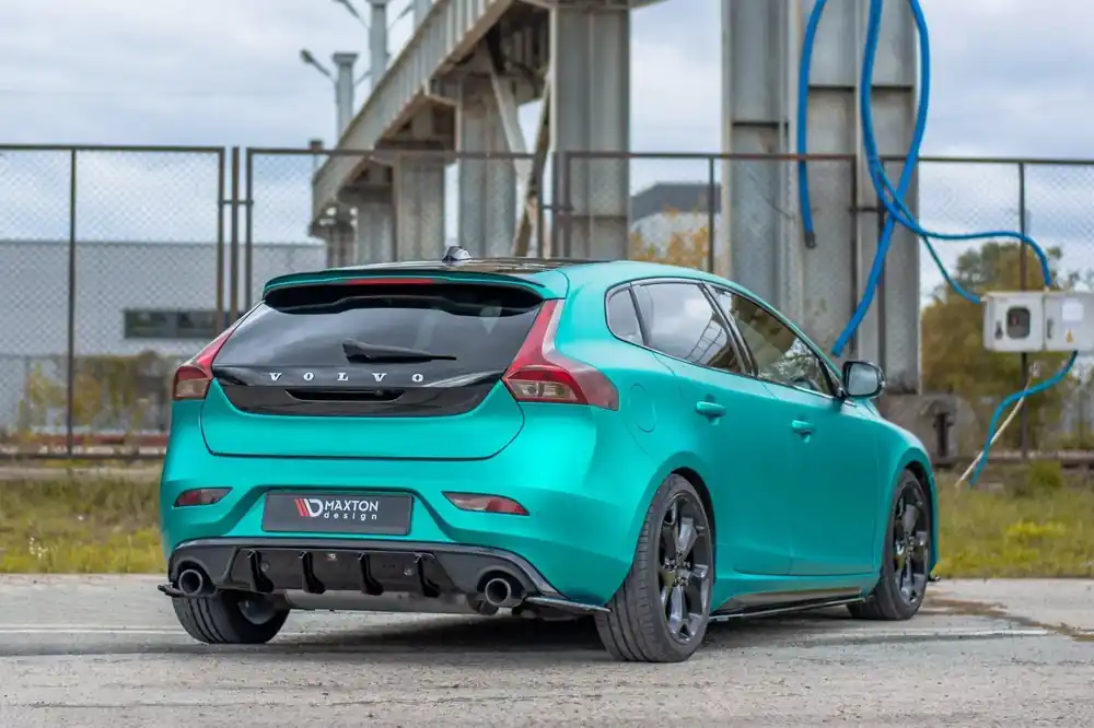 Neu Im Sortiment Diffusor Heck Ansatz passend für Volvo V40 R-Design