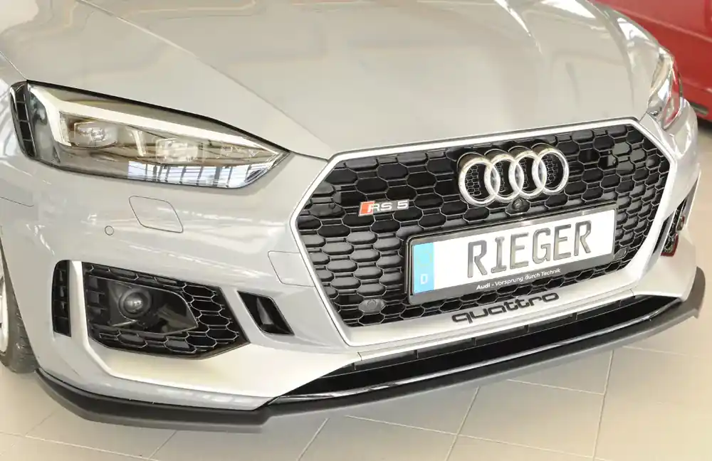 Garantierte Lieferung Rieger Spoilerschwert passend für Audi RS5 (B9/F5) Sportback 03.17–02.20
