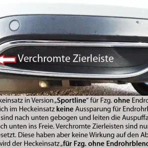 Angebot Rieger Heckeinsatz passend für Skoda Superb III (3T/3V) 08.19- (für orig. elektr. AHK)