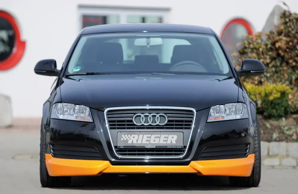 Rieger Spoilerlippe passend für Audi A3 (8P) ab 07/2008 Neue Ware