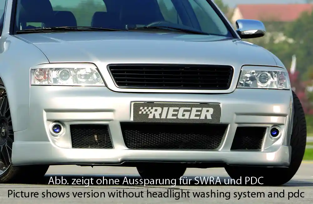 Rieger Spoilerstoßstange S6-Look passend für Audi A6 (4B) Avant Neu