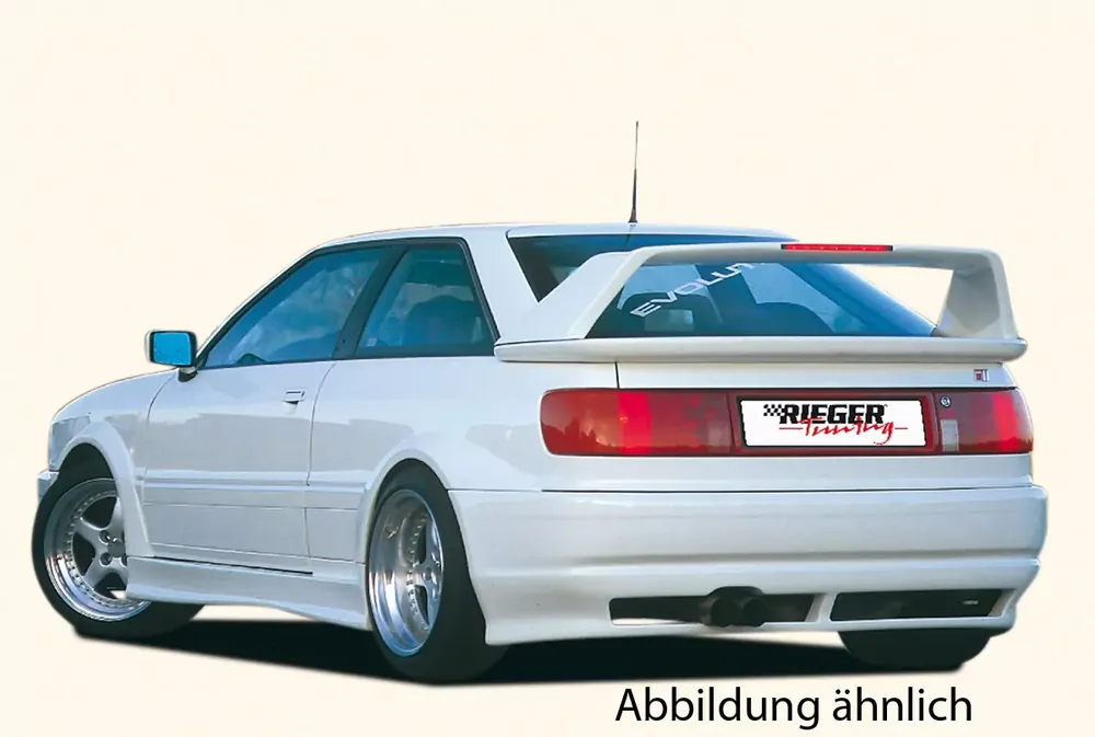 Expressversand Rieger Heckschwert Breitbau II passend für Audi 80 Typ 89 Coupé