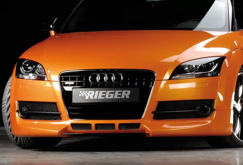 Schneller Versand Rieger Spoilerlippe passend für Audi TT (8J) Roadster 09.06–06.10 ohne S-Line