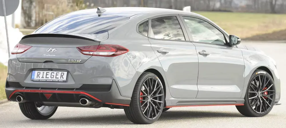 Rieger Heckschürzenansatz rechts passend für Hyundai i30 N Fastback (PDE) 09/2018–12/2020 Bestseller