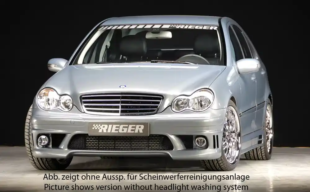 Direkt Vom Hersteller Rieger Spoilerstoßstange passend für Mercedes C-Klasse W203 T-Modell