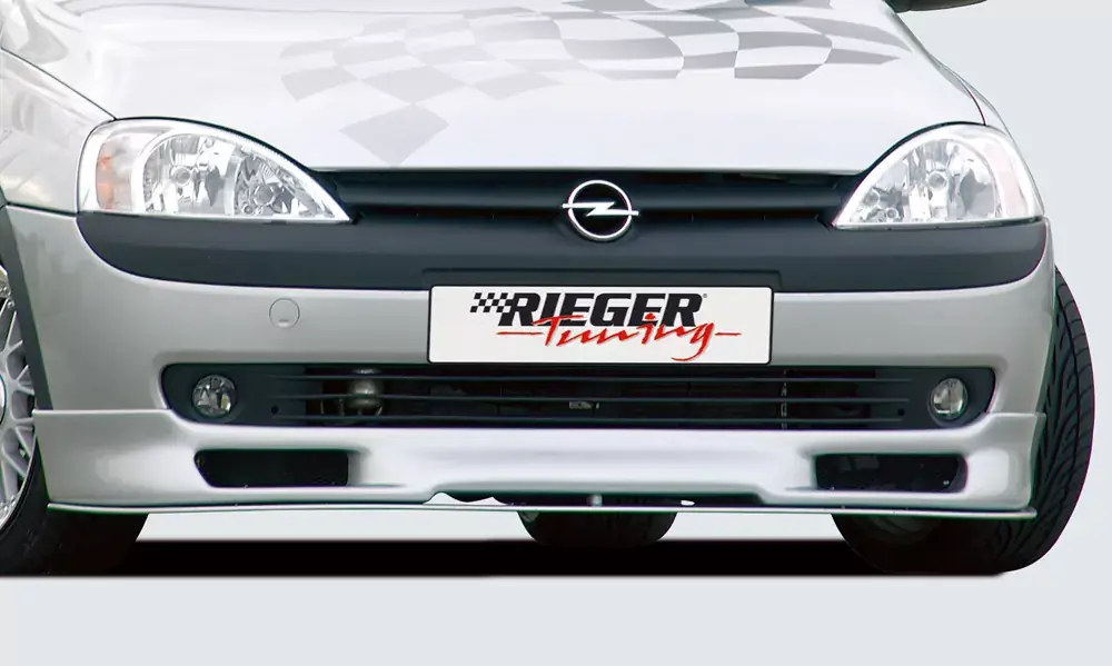 Rieger Spoilerlippe passend für Opel Corsa C 5-türig (09/00–05/03, bis Facelift) Neu