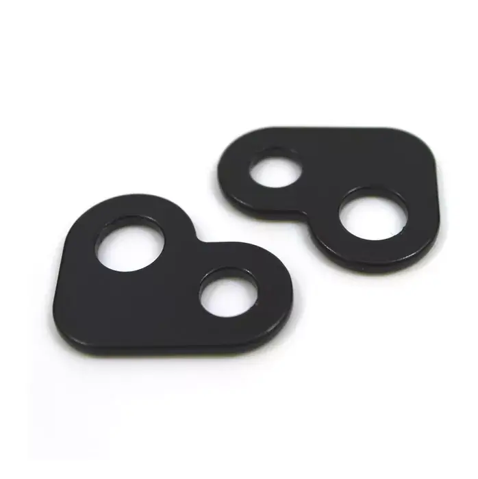 Universal Blinkerhalter schwarz passend für Gabelklemme M8/M10 Preisreduziert