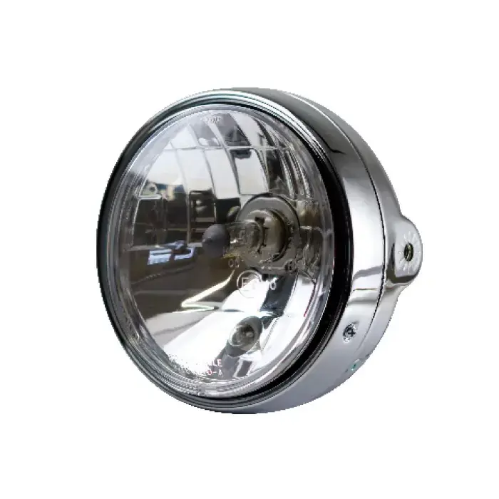 Sichere Zahlung Scheinwerfer Bullet 5-3/4" H4 chrom klar E-geprüft