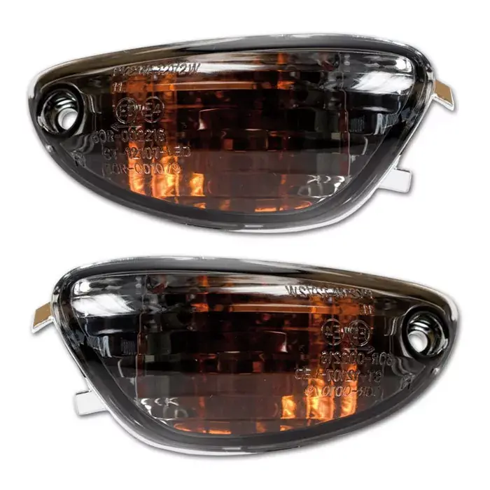 Finale Aktion Getönte Frontblinker passend für Suzuki GSX-R600, GSX-R750, GSX-R1000 E-geprüft