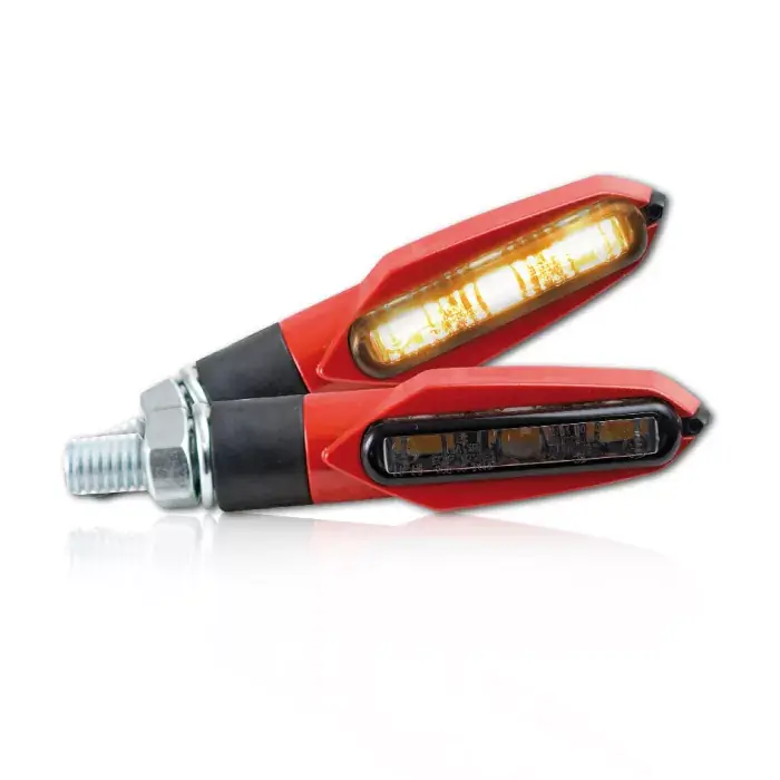SMD-Blinker Slight rot getönt M8 E-geprüft Markenware