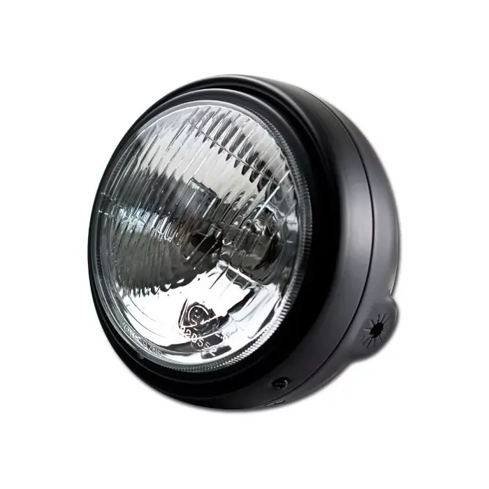 Preis Gesenkt Scheinwerfer Bullet 5-3/4" H4 schwarz E-geprüft