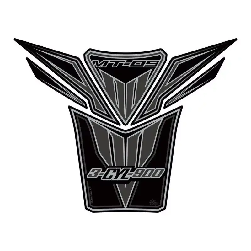 Motografix 3D Gel Tank Pad TY022KK passend für Yamaha MT-09 Black / Grey Jetzt Kaufen