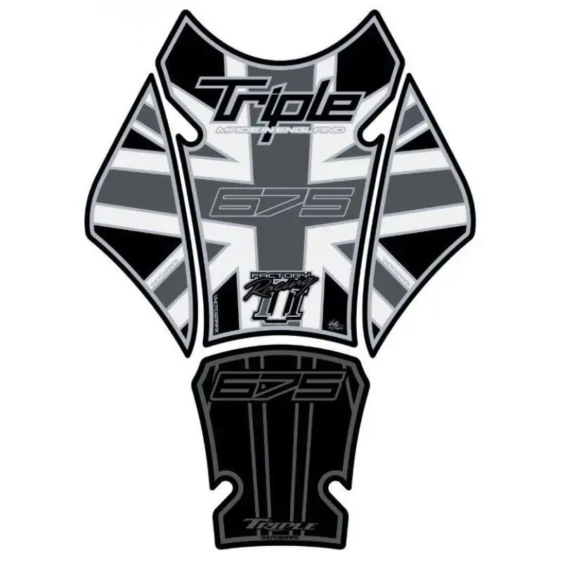 Motografix 3D Gel Tank Pad TT020MJ passend für Triumph Triple 675 Bestpreis