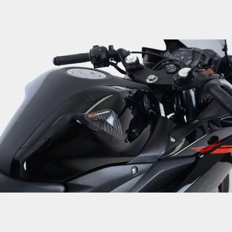 Knallerangebot R&G Carbon Tank Protektoren Set passend für Yamaha YZF-R3 / YZF-R25 2014-2018