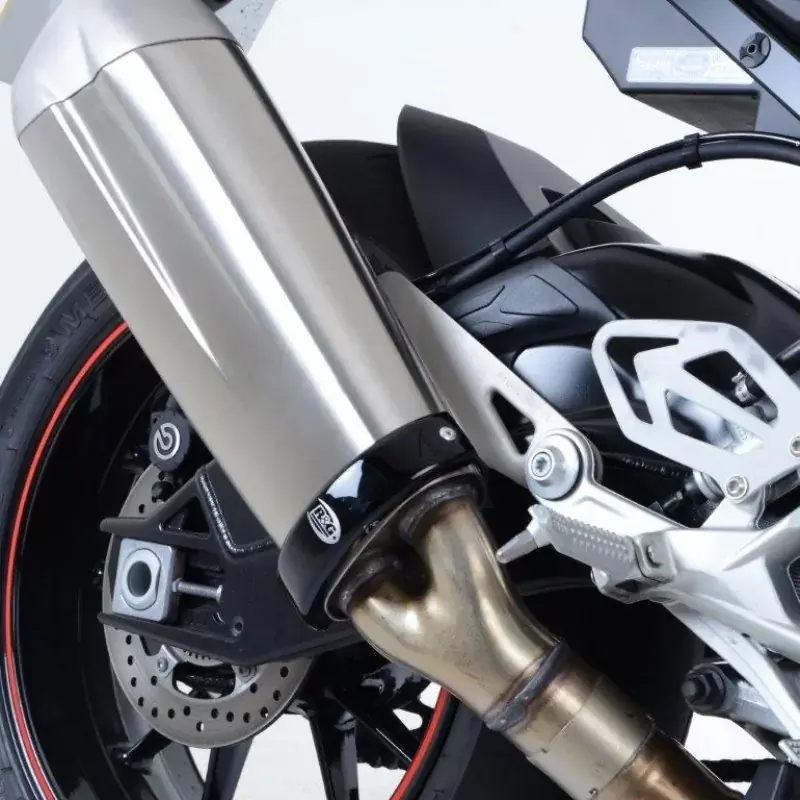 R&G Racing Auspuff Protektor passend für BMW S 1000 RR 2015-2018 / Honda GB 350S 2025 Garantierte Lieferung