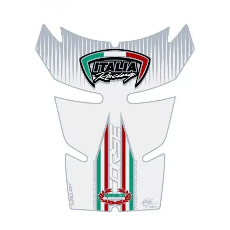 Motografix 3D Gel Tankpad TD011W passend für Ducati Corse V90° Preisknaller