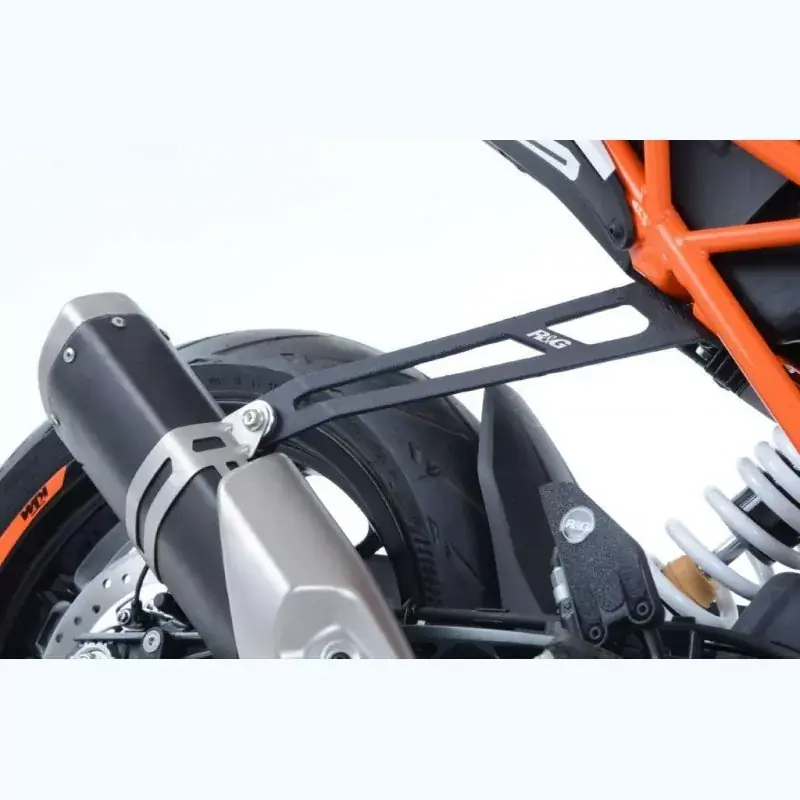 Knallerangebot R&G Racing Auspuffhalter Set passend für KTM Duke 125 2017-2023